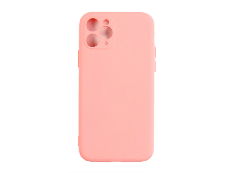 Rixus For iPhone 11 Pro Soft TPU Phone Case Pink