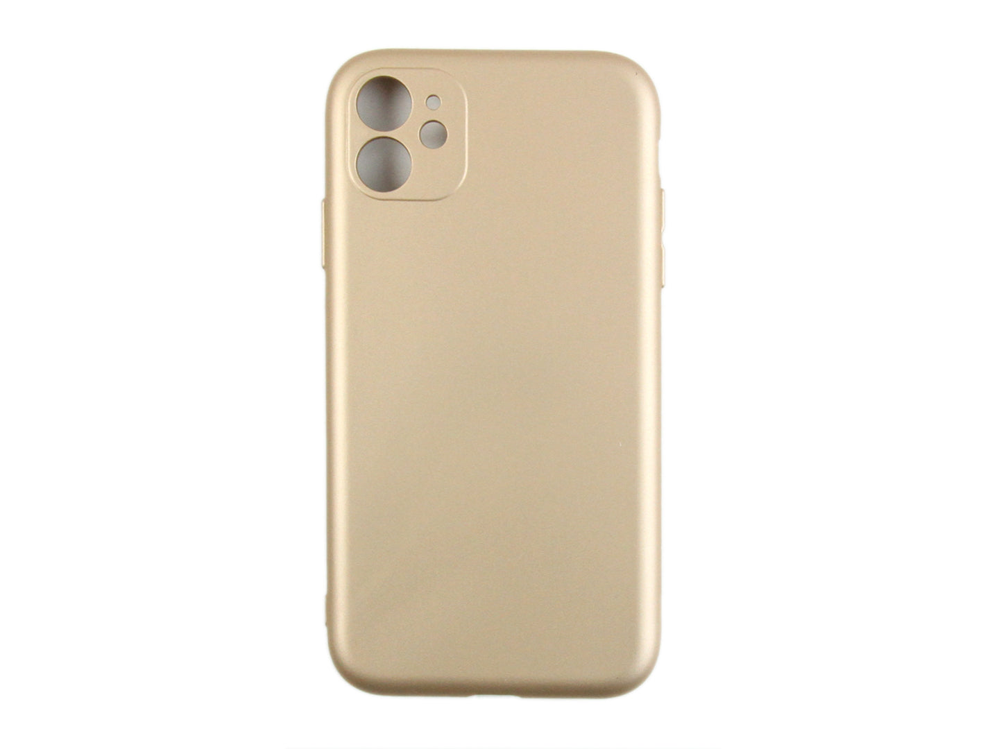 Rixus Soft TPU Phone Case For Apple iPhone 11 Gold