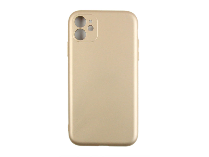 Rixus For iPhone 11 Soft TPU Phone Case Gold