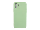 Rixus Soft TPU Phone Case For Apple iPhone 12 Matcha