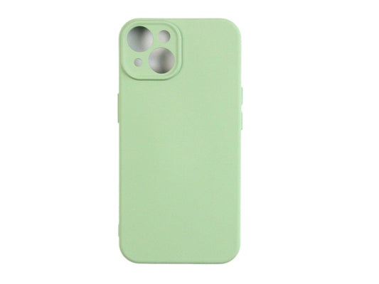 Rixus Soft TPU Phone Case For Apple iPhone 14 Matcha