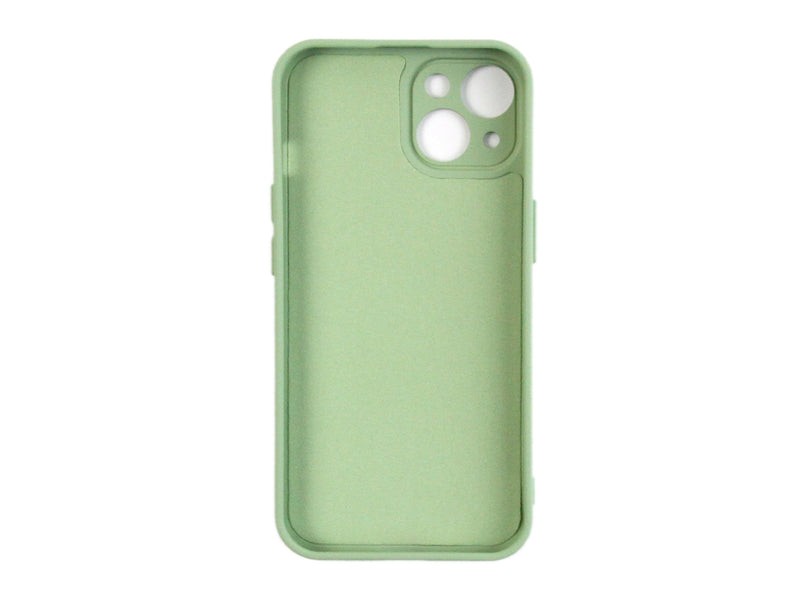 Rixus For iPhone 14 Soft TPU Phone Case Matcha