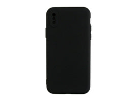 Rixus Soft TPU Phone Case For Apple iPhone X, XS Black