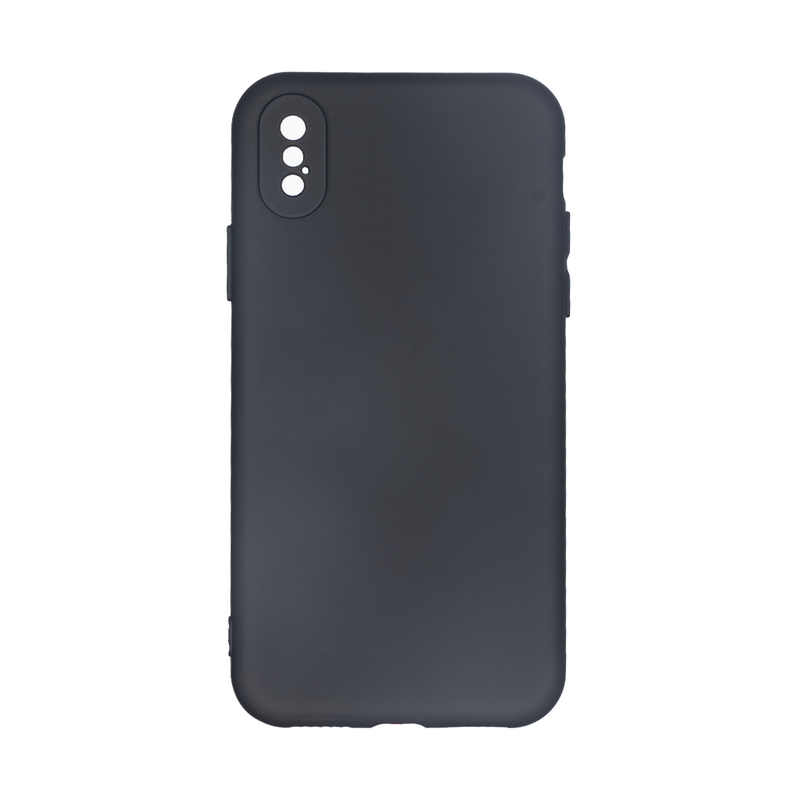 Rixus For iPhone X, XS Soft TPU Phone Case Black