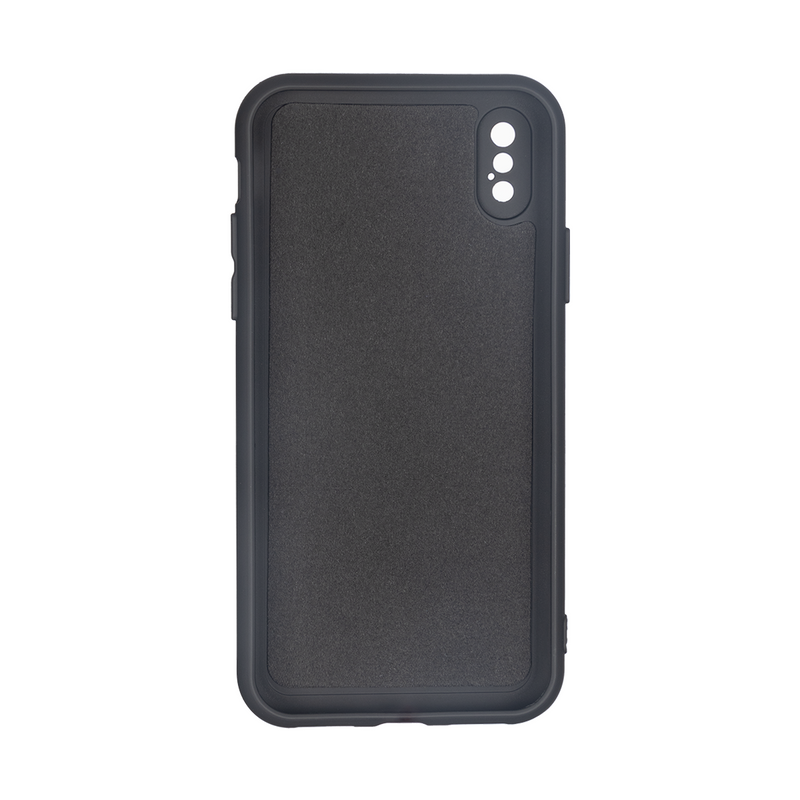 Rixus For iPhone X, XS Soft TPU Phone Case Black