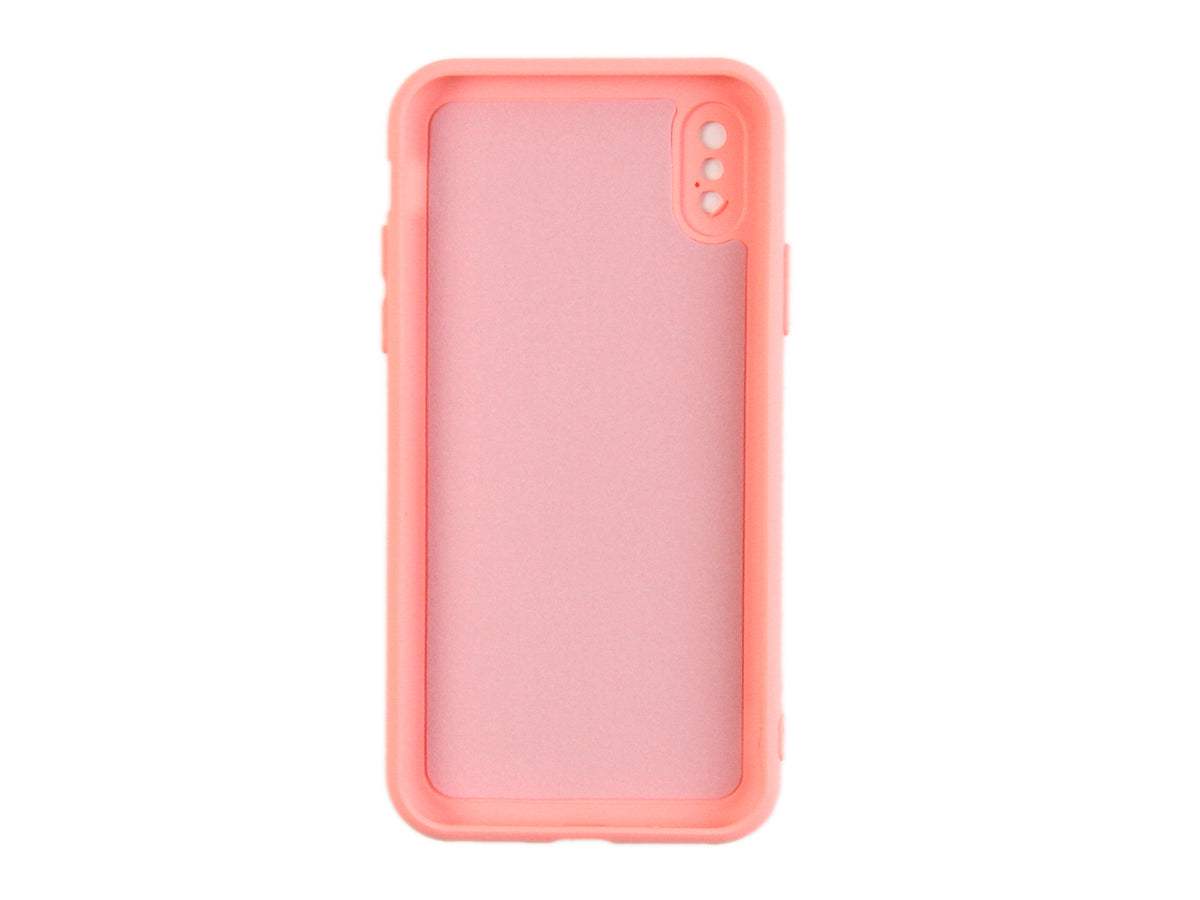 Rixus Soft TPU Phone Case For Apple iPhone X, XS Pink