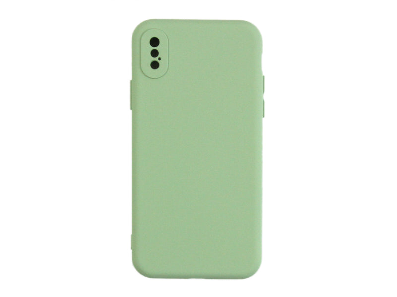 Rixus Soft TPU Phone Case For Apple iPhone X, XS Matcha