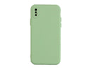 Rixus For iPhone X, XS Soft TPU Phone Case Matcha