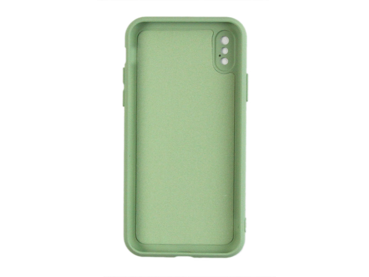 Rixus Soft TPU Phone Case For Apple iPhone X, XS Matcha