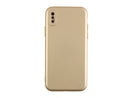 Rixus For iPhone X, XS Soft TPU Phone Case Gold