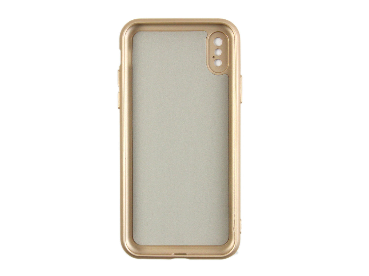 Rixus Soft TPU Phone Case For Apple iPhone X, XS Gold
