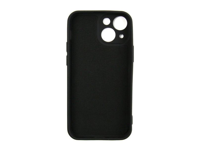 Rixus For iPhone 13 Mini Soft TPU Phone Case Black