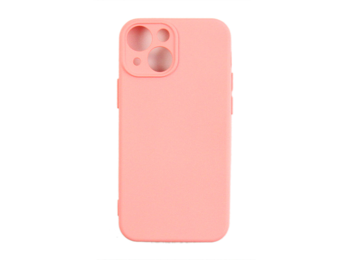 Rixus Soft TPU Phone Case For Apple iPhone 13 Mini Pink