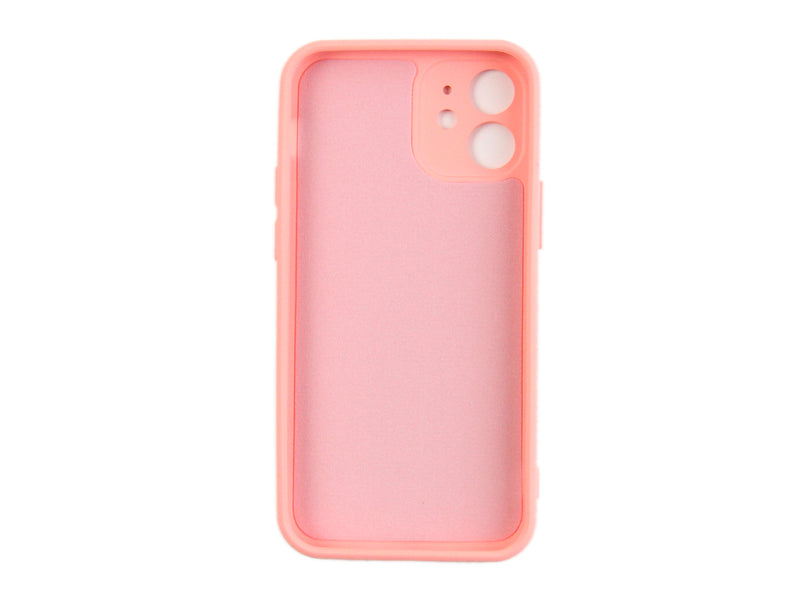 Rixus For iPhone 12 Mini Soft TPU Phone Case Pink