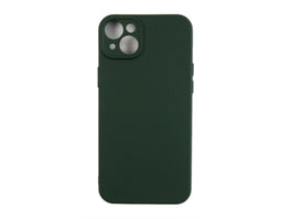 Rixus Soft TPU Phone Case For Apple iPhone 14 Plus Dark Green