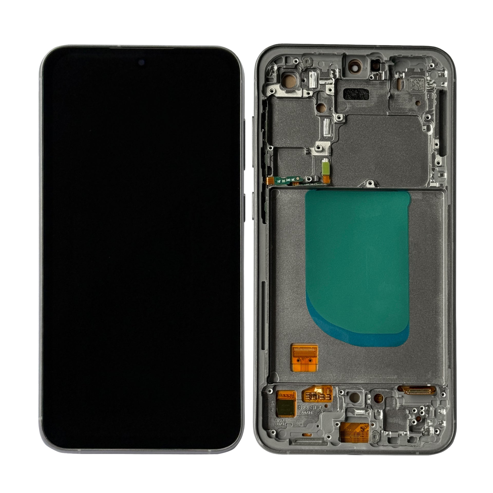 Samsung Galaxy S23 FE S711B Display And Digitizer With Frame Graphite Soft-OLED