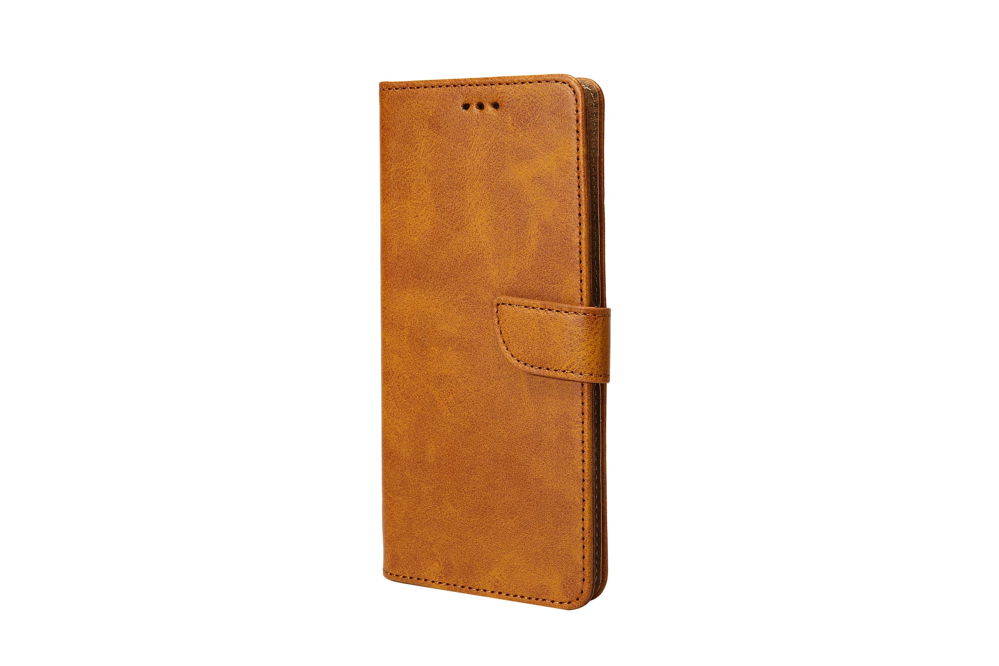 Rixus Bookcase For Apple iPhone 15 Pro Max Light Brown
