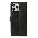 Rixus Bookcase For Apple iPhone 15 Pro Max Black