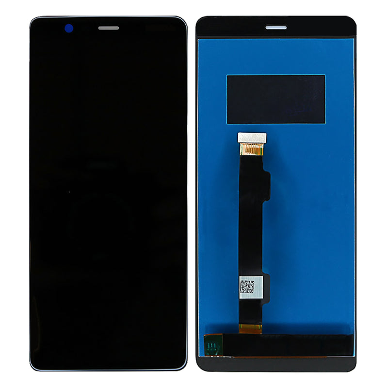 Nokia 5.1 (2018) Display And Digitizer Without Frame Black OEM