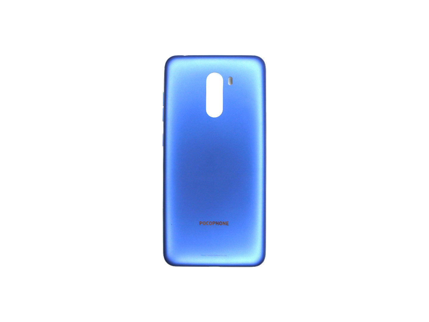 Xiaomi Pocophone F1 Back Cover Without Lens Steel Blue OEM
