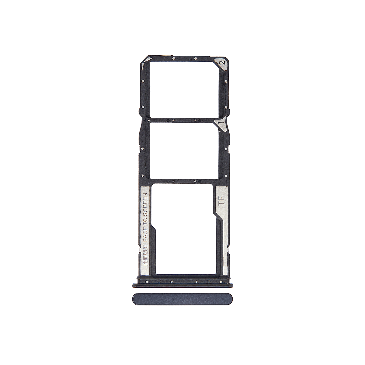 Xiaomi Redmi Note 11, 11S Sim Card Holder Graphite Grey OEM