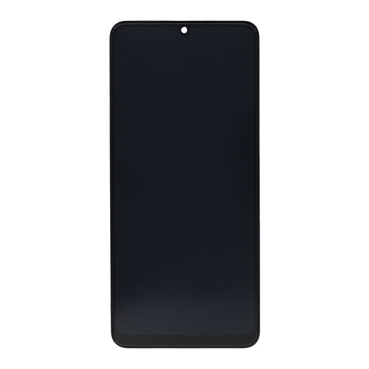 Samsung Galaxy A22 A225F Display And Digitizer With Frame Black Service Pack