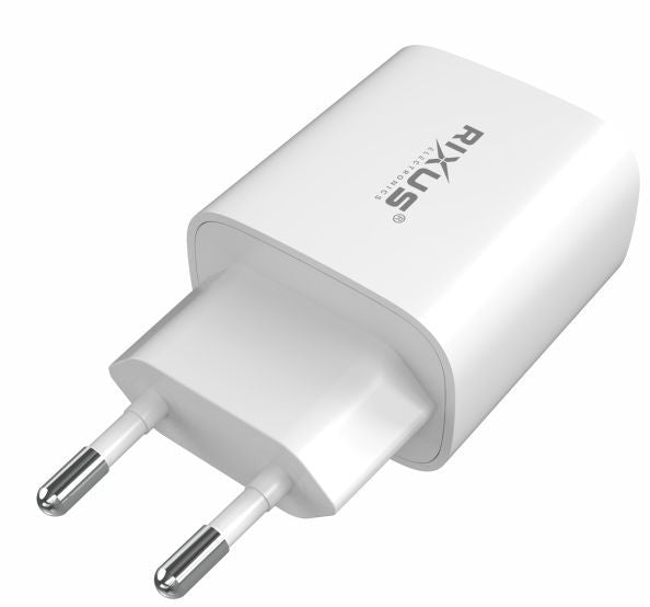 Rixus RX90A Quick Charge PD To Lightning Plus USB Slot 20W