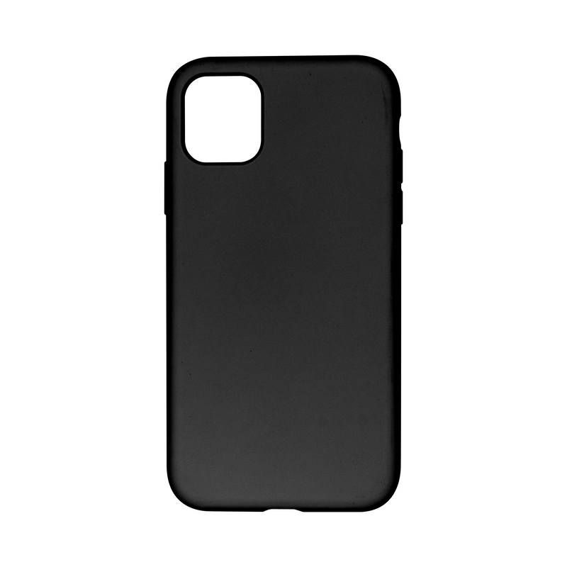 Rixus For iPhone 11 Soft TPU Phone Case With MagSafe Black