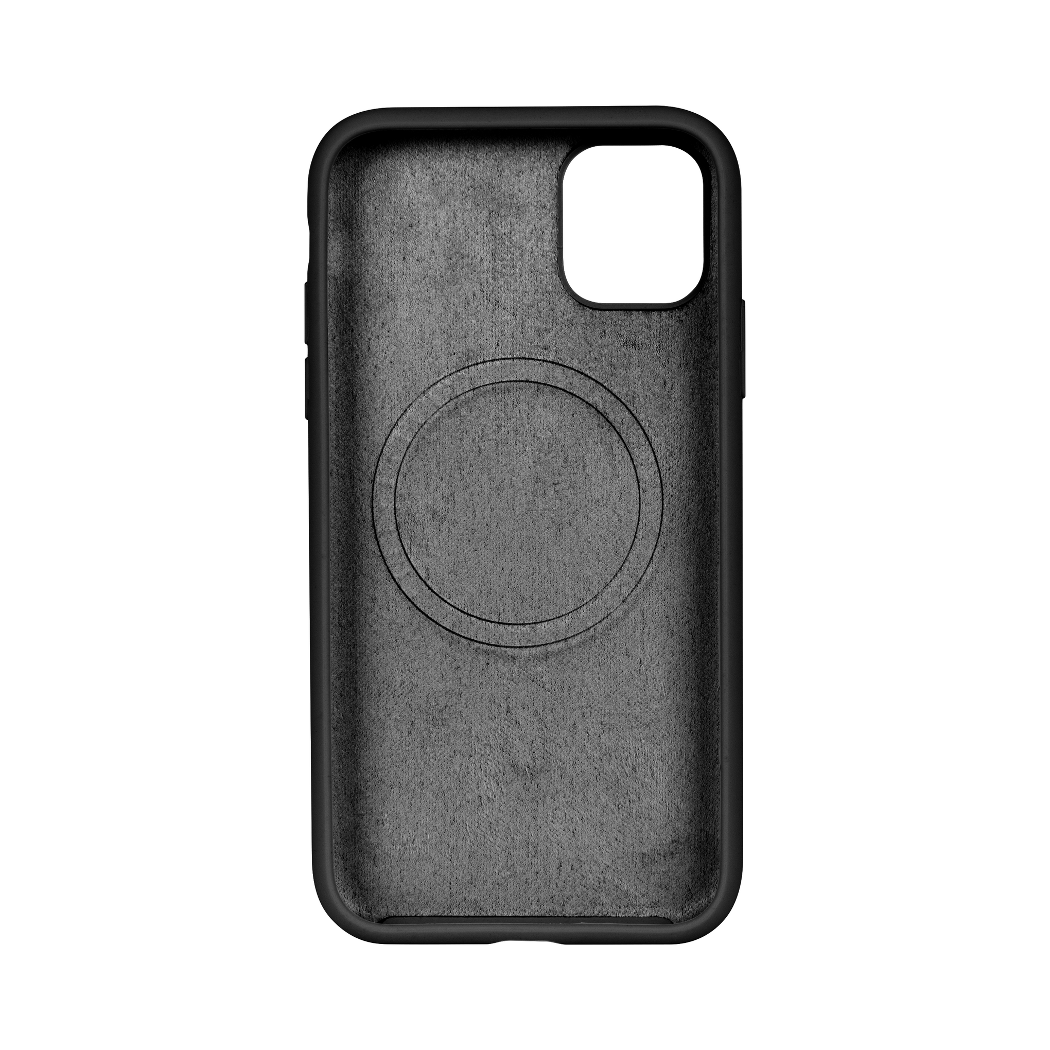 Rixus Soft TPU Phone Case With MagSafe Compatible For Apple iPhone 11 Black