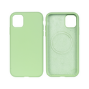 Rixus Soft TPU Phone Case With MagSafe For Apple iPhone 11 Matcha