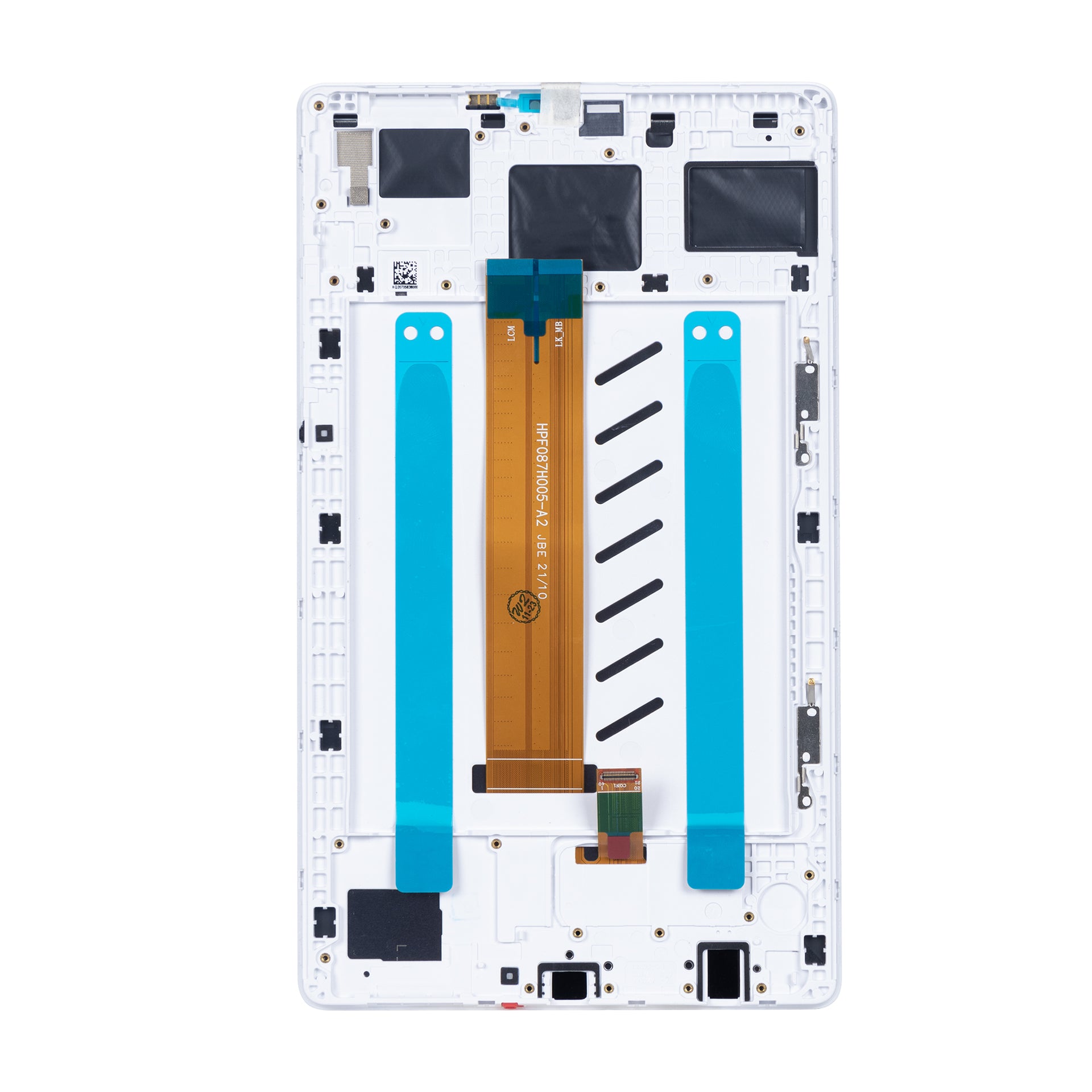 Samsung Galaxy Tab A7 Lite LTE (2021) T225 Display And Digitizer With Frame Silver OEM