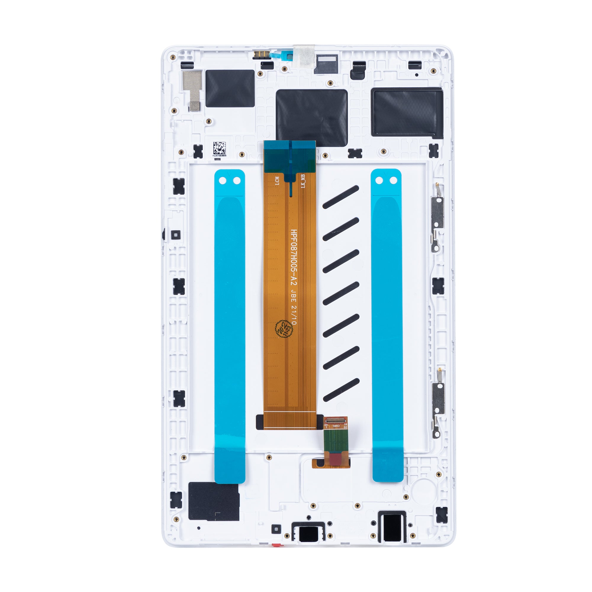 Samsung Galaxy Tab A7 Lite LTE (2021) T225 Display And Digitizer With Frame Silver OEM