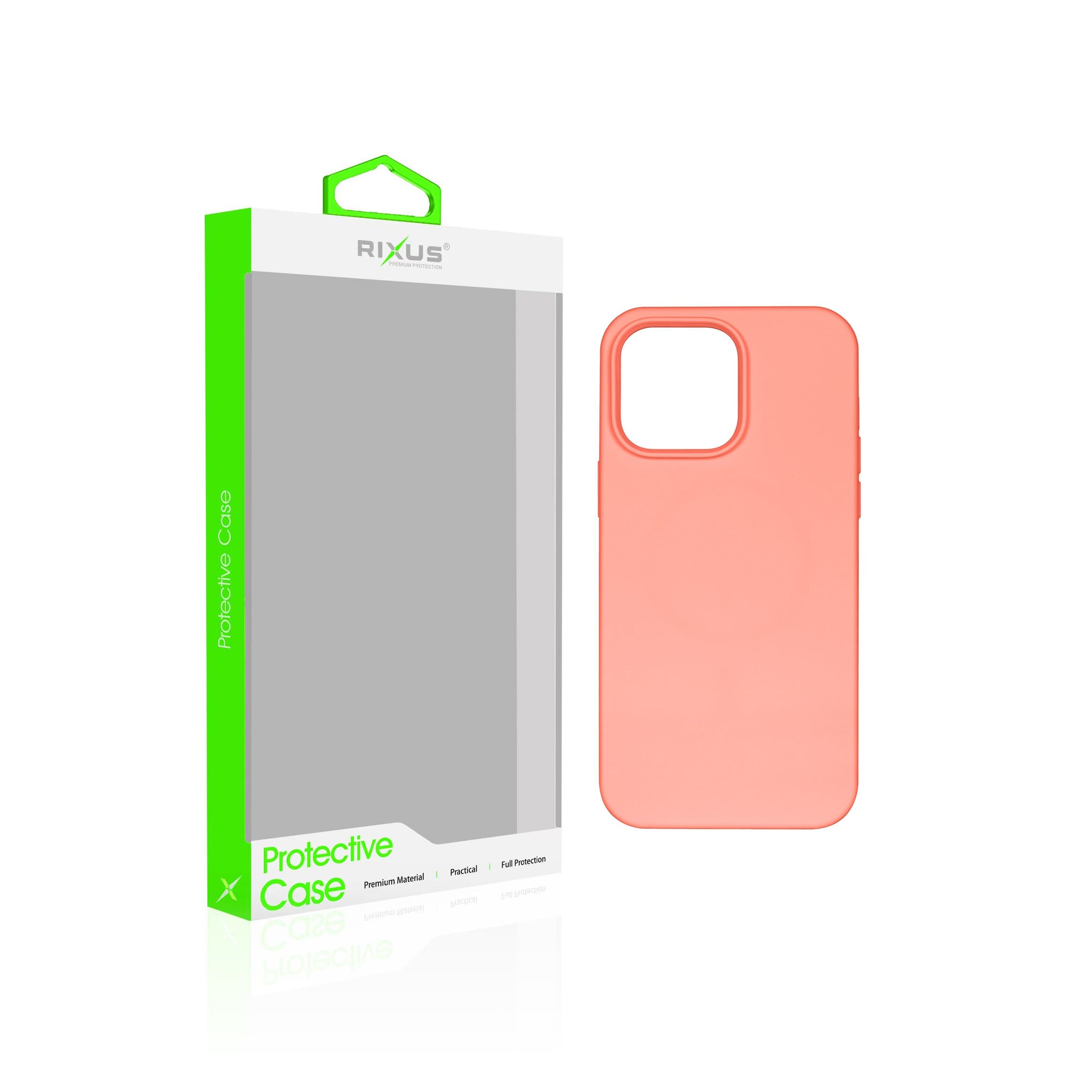 Rixus Soft TPU Phone Case With MagSafe Compatible For Apple iPhone 11 Pro Max Pink
