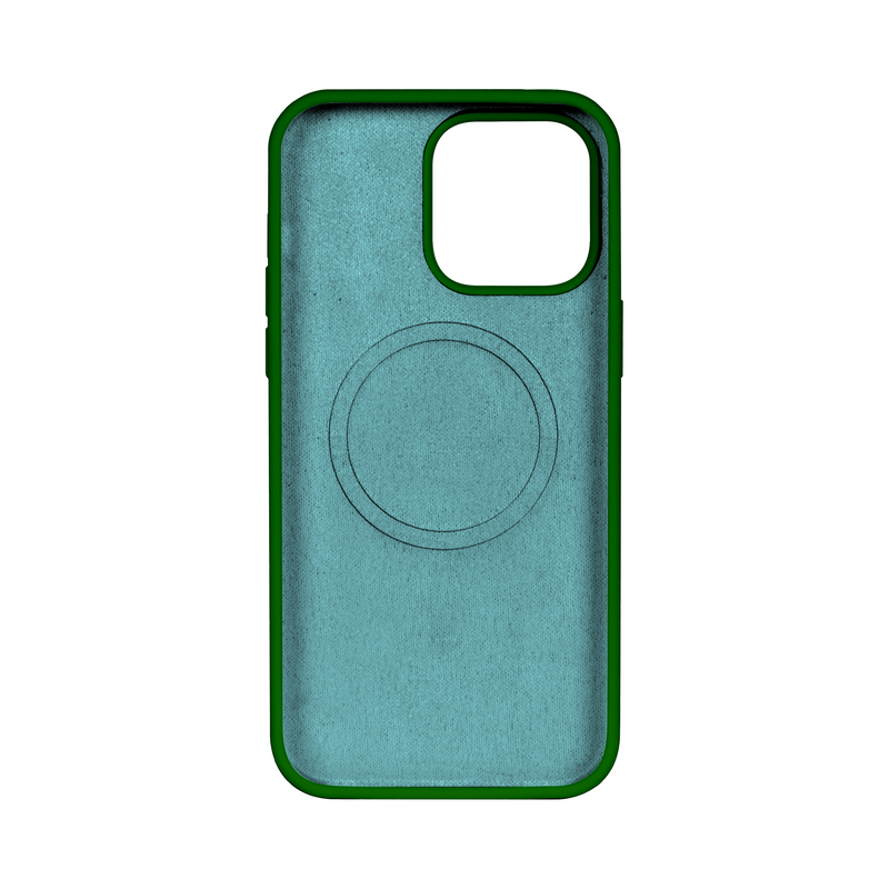 Rixus For iPhone 11 Pro Max Soft TPU Phone Case With MagSafe Dark Green