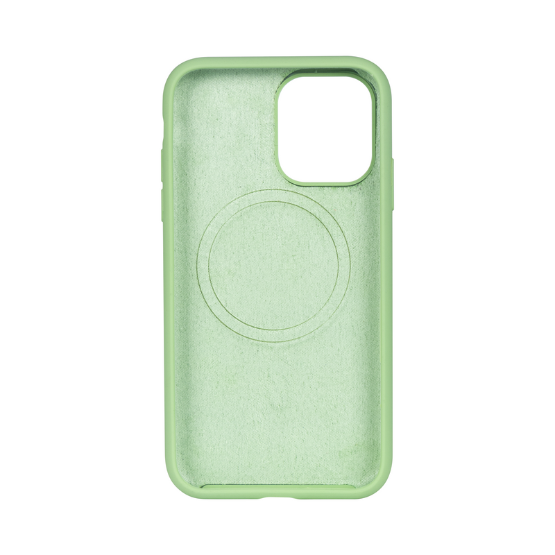 Rixus For iPhone 12 Pro Max Soft TPU Phone Case With MagSafe Matcha