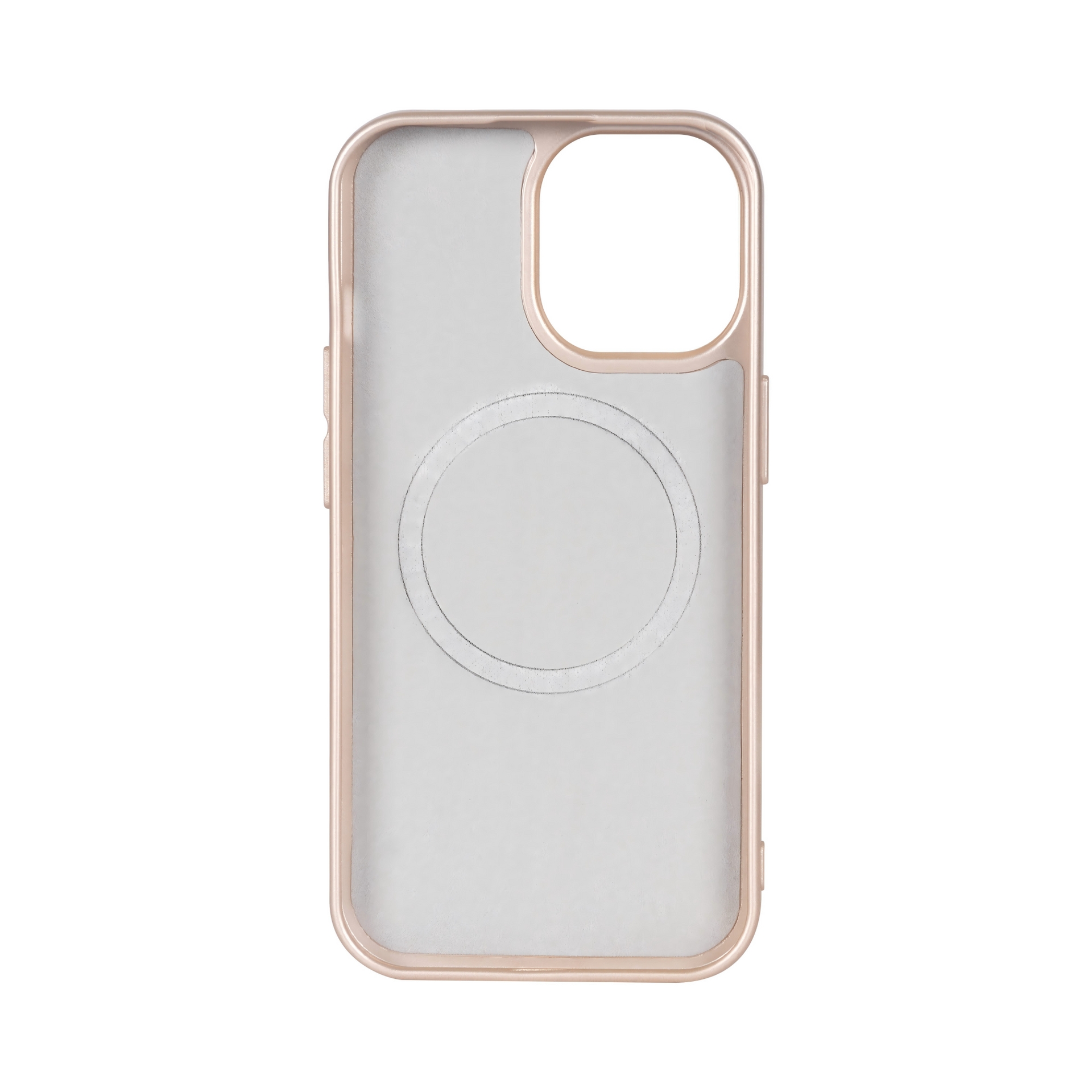 Rixus Soft TPU Phone Case With MagSafe Compatible For Apple iPhone 12 Pro Max Gold
