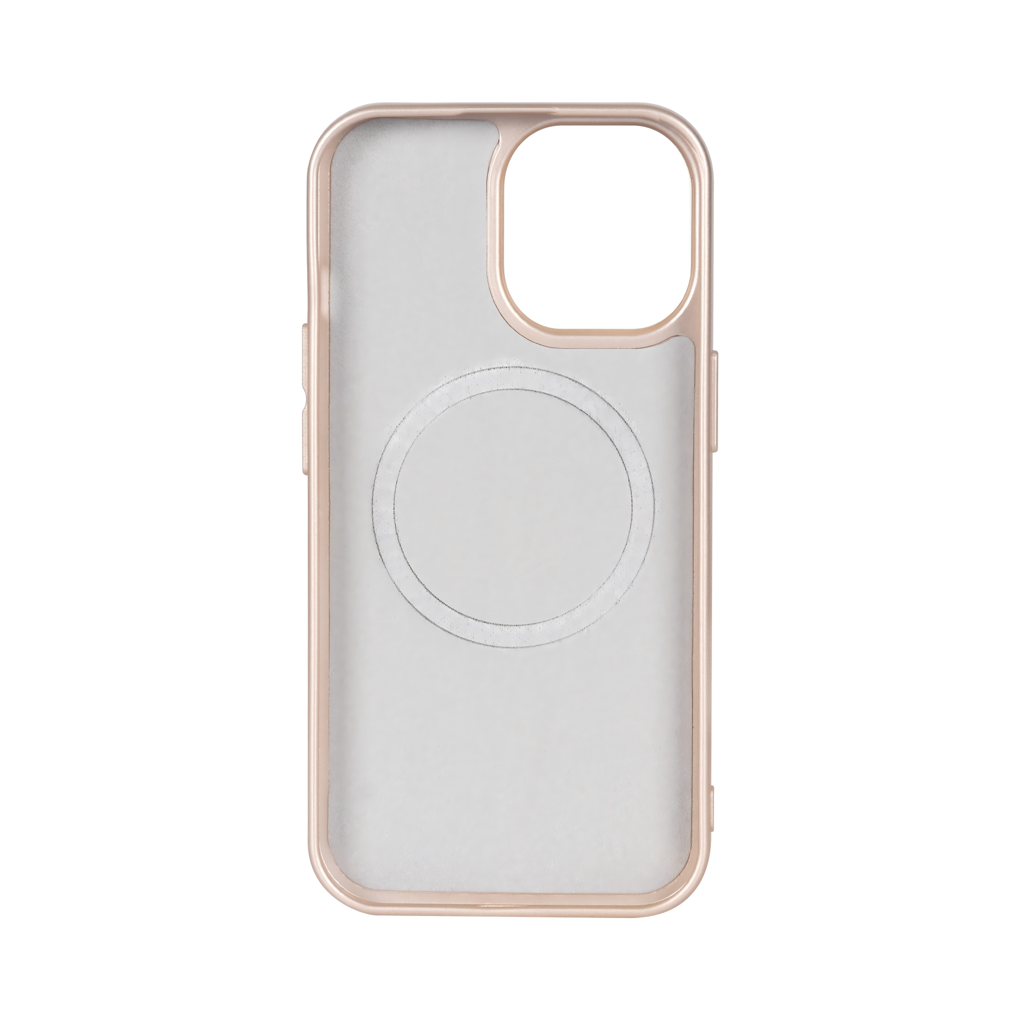 Rixus Soft TPU Phone Case With MagSafe Compatible For Apple iPhone 12 Pro Max Gold