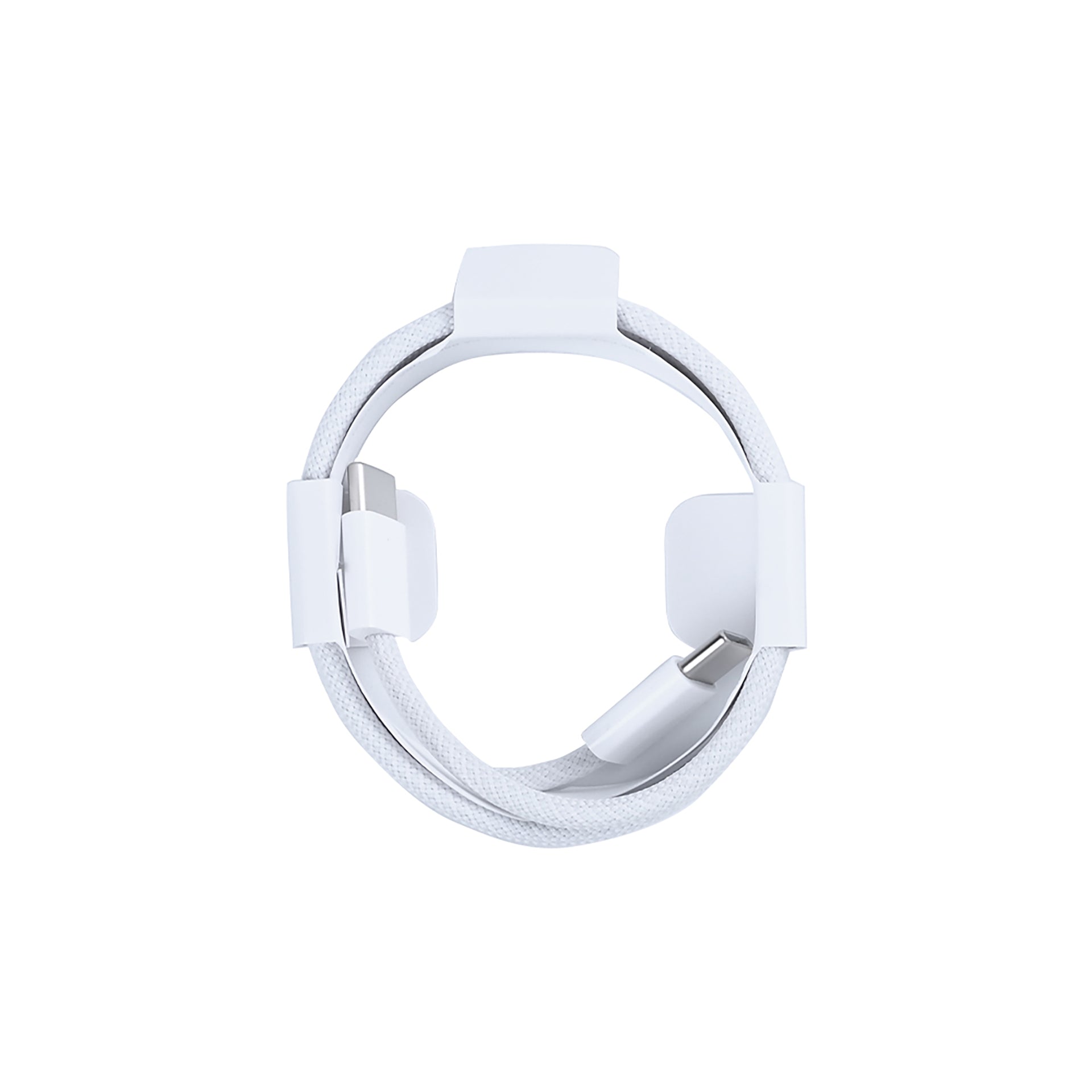 Apple iPhone 15, 16, 17 Series MW493ZM/A USB-C Charge Woven Cable 100cm White Original Retail Box