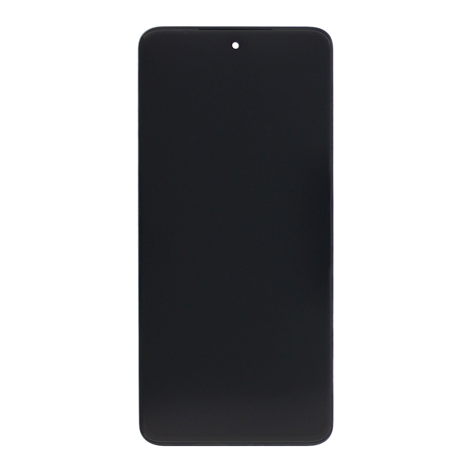 Motorola G84 5G Display And Digitizer With Frame Black Service Pack