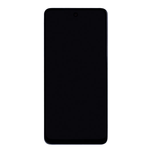 Motorola Moto G04 Display And Digitizer With Frame Black Service Pack
