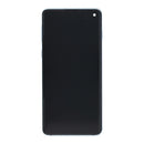 Samsung Galaxy S10 G973F Display And Digitizer With Frame Blue Service Pack