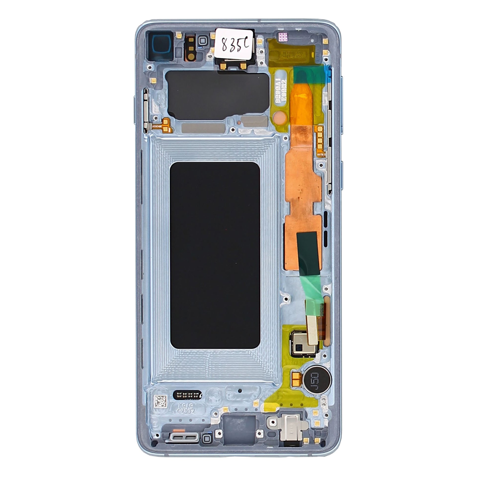 Samsung Galaxy S10 G973F Display And Digitizer With Frame Blue Service Pack