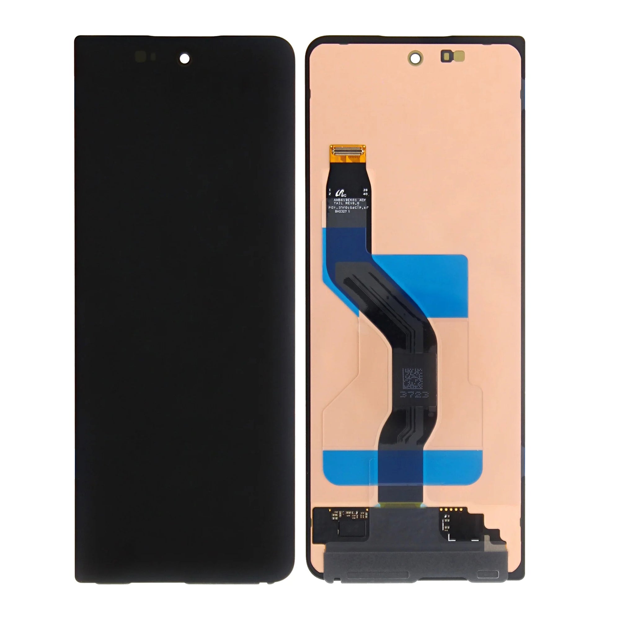 Samsung Galaxy Z Fold5 F946B Sub Display And Digitizer Black Service Pack