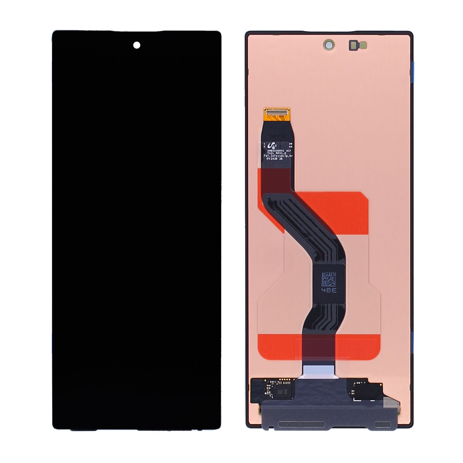 Samsung Galaxy Z Fold6 F956B Sub Display And Digitizer Black Service Pack