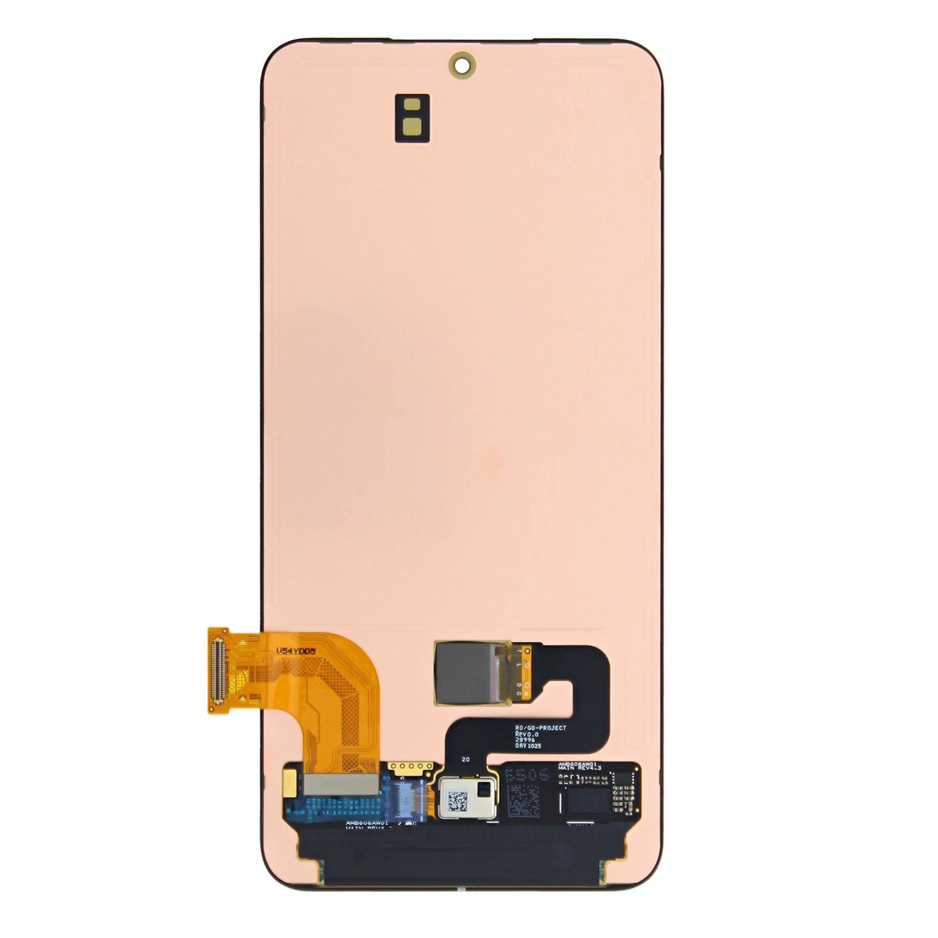 Samsung Galaxy S22 S901B Display And Digitizer Without Frame Black Service Pack