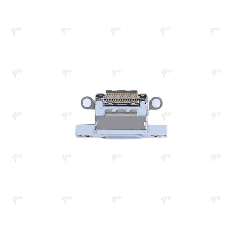 For iPhone 16, 16 Plus System Charging Port White (10-Pack)
