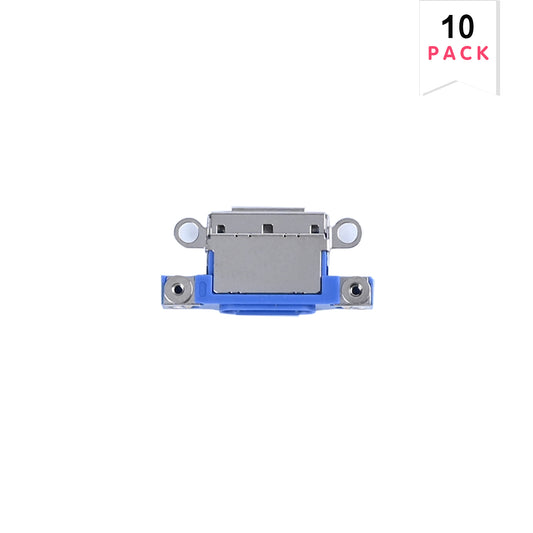 For Apple iPhone 16, 16 Plus System Charging Port Ultramarine (10pcs)