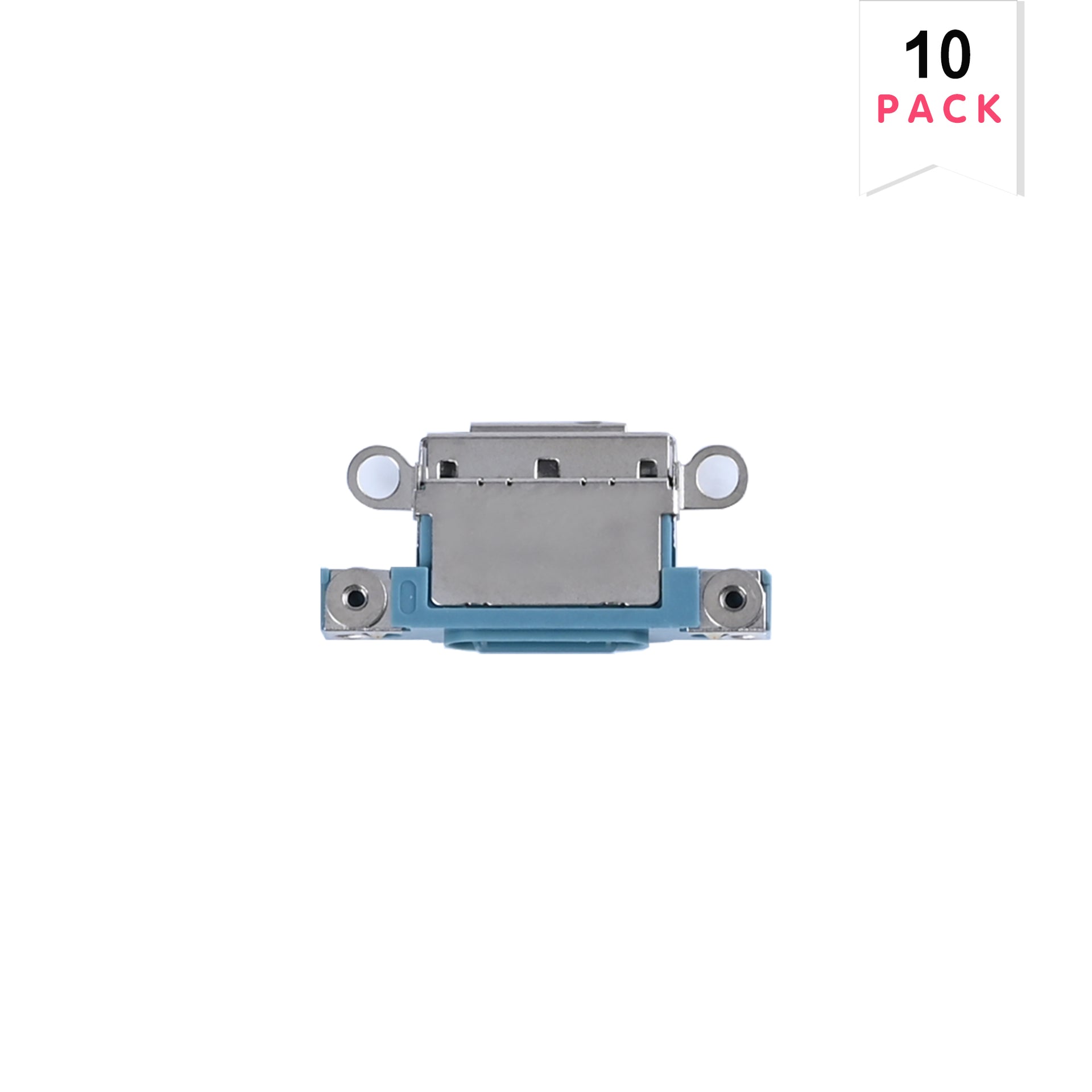 For Apple iPhone 16, 16 Plus System Charging Port Teal (10pcs)