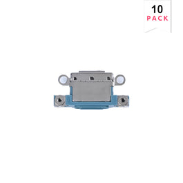 For Apple iPhone 16, 16 Plus System Charging Port Teal (10pcs)