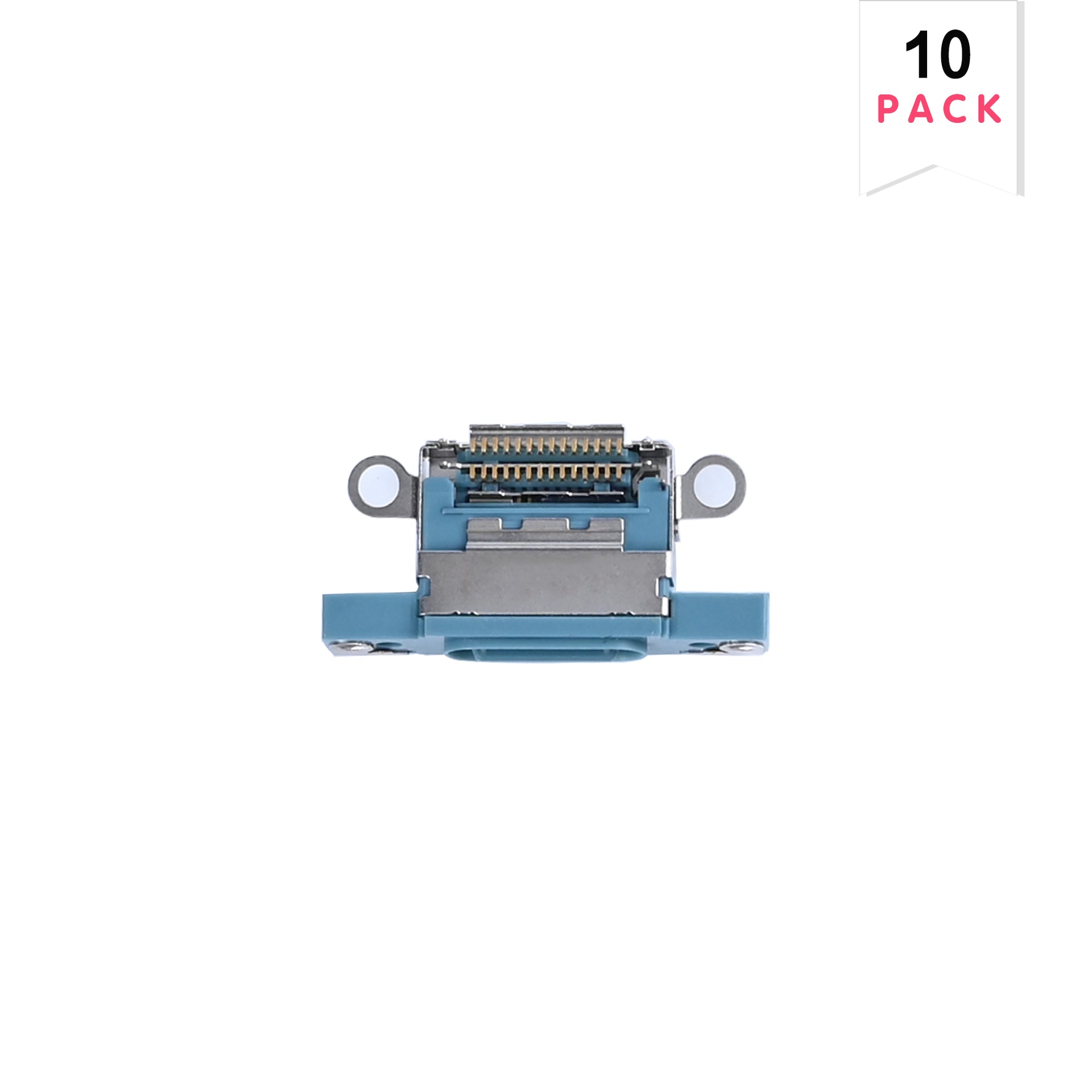 For Apple iPhone 16, 16 Plus System Charging Port Teal (10pcs)
